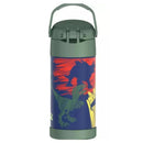Thermos - 12 Oz. Stainless Steel Non-Licensed Funtainer® Bottle, Dinosaurs Image 4