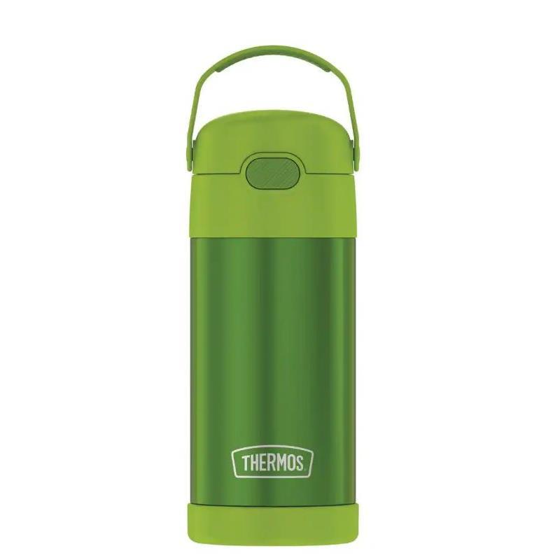 Thermos - 12 Oz. Stainless Steel Non-Licensed Funtainer® Bottle, Lime Image 1