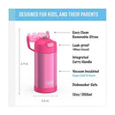Thermos FUNtainer Stainless Steel Water Bottle 12 oz - Pink Image 2