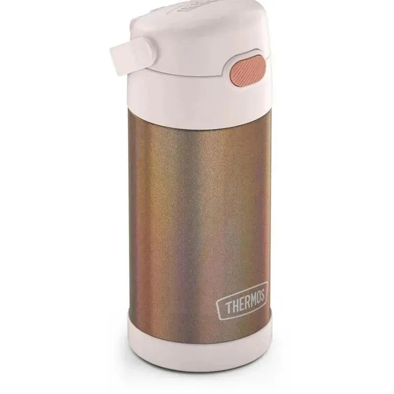 Thermos - 12 Oz. Stainless Steel Non-Licensed Funtainer® Bottle, Rose Gold Image 3