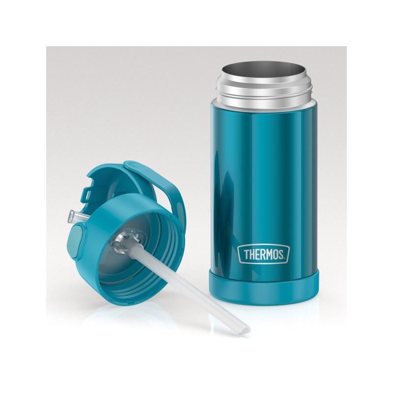 Thermos - 12 Oz. Stainless Steel Non-Licensed Funtainer® Bottle, Teal Image 2