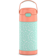 Thermos - 12Oz FUNtainer Water Bottle with Bail Handle Pastel Delight (Dots) Image 1