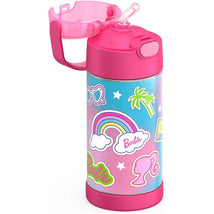 Thermos FUNtainer Stainless Steel Water Bottle 12 oz - Barbie Image 2