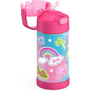 Thermos FUNtainer Stainless Steel Water Bottle 12 oz - Barbie Image 2