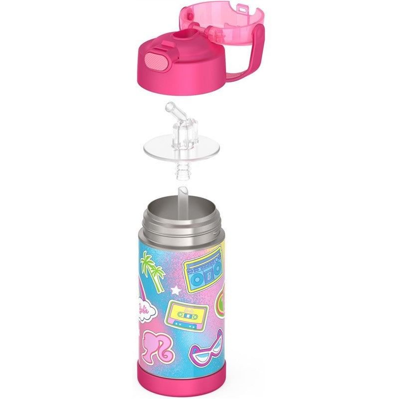 Thermos FUNtainer Stainless Steel Water Bottle 12 oz - Barbie Image 4