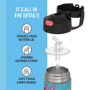 Thermos FUNtainer Stainless Steel Water Bottle 12 oz - Minnie Mouse Classic Image 3