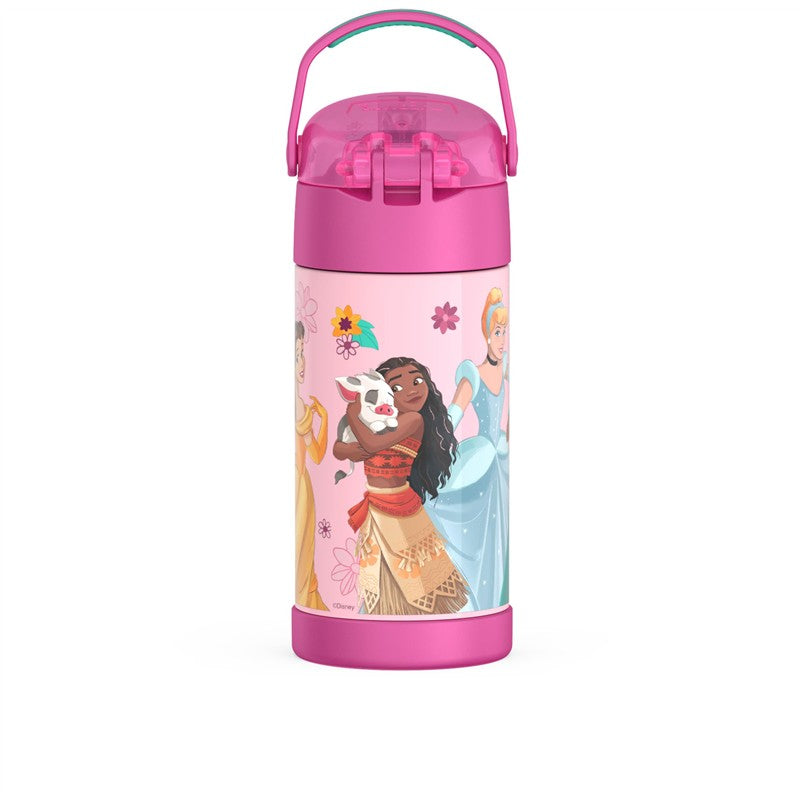 Thermos FUNtainer Stainless Steel Water Bottle 12 oz - Disney Princess Image 5