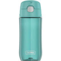 Thermos - 16 Oz Plastic Funtainer® Hydration Bottle With Spout Lid, Aqua Image 1