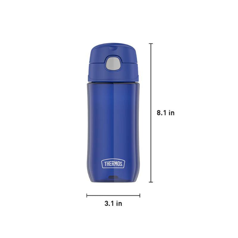 Thermos - 16 Oz Plastic Funtainer® Hydration Bottle With Spout Lid, Blueberry Image 6