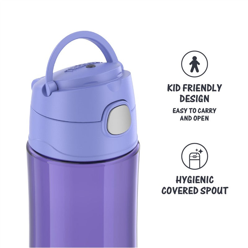 Thermos Plastic Water Bottle 16 oz - Lavender Image 3