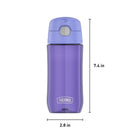 Thermos Plastic Water Bottle 16 oz - Lavender Image 5