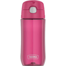 Thermos - 16 Oz Plastic Funtainer® Hydration Bottle With Spout Lid, Raspberry Image 1