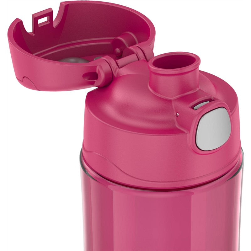 Thermos Plastic Water Bottle 16 oz - Raspberry Image 3