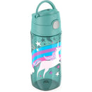 Thermos - 16 Oz Plastic Funtainer® Hydration Bottle With Spout Lid, Unicorns Image 4