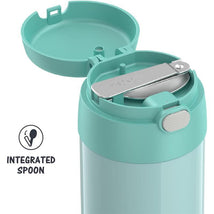 Thermos - 16 Oz. Stainless Steel Funtainer® Food Jar W/ Folding Spoon, Mint Image 2