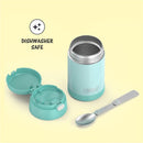 Thermos - 16 Oz. Stainless Steel Funtainer® Food Jar W/ Folding Spoon, Mint Image 3