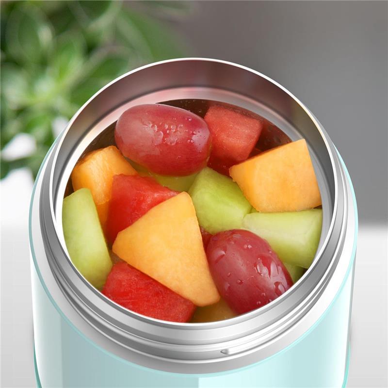 Thermos - 16 Oz. Stainless Steel Funtainer® Food Jar W/ Folding Spoon, Mint Image 6