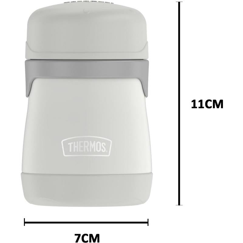Thermos - 7 Oz. Stainless Steel Food Jar Simple Pastels, Gray Image 3