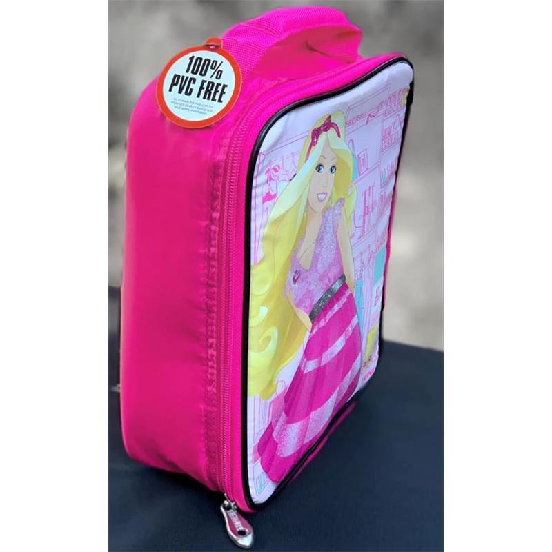 Barbie Reusable Insulated Stripes Soft Case Lunch Bag and Thermos NEW -  We-R-Toys