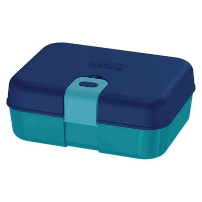 Thermos Food Storage System, Lunch Box, Kids Bento Box, 8pc Navy Image 1