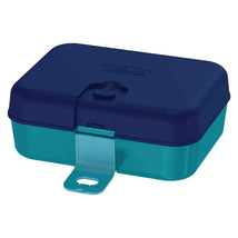 Thermos Food Storage System, Lunch Box, Kids Bento Box, 8pc Navy Image 2