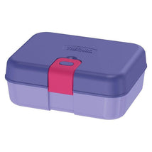 Thermos Food Storage System, Lunch Box, Kids Bento Box, 8pc Purple Image 1