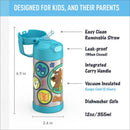 THERMOS FUNTAINER 12Oz Kids Stainless Steel Vacuum Insulated Water Bottle with Lid, Scooby-Doo Image 3