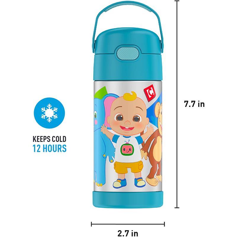 Thermos Funtainer Bottle 12 Oz, Cocomelon Image 6