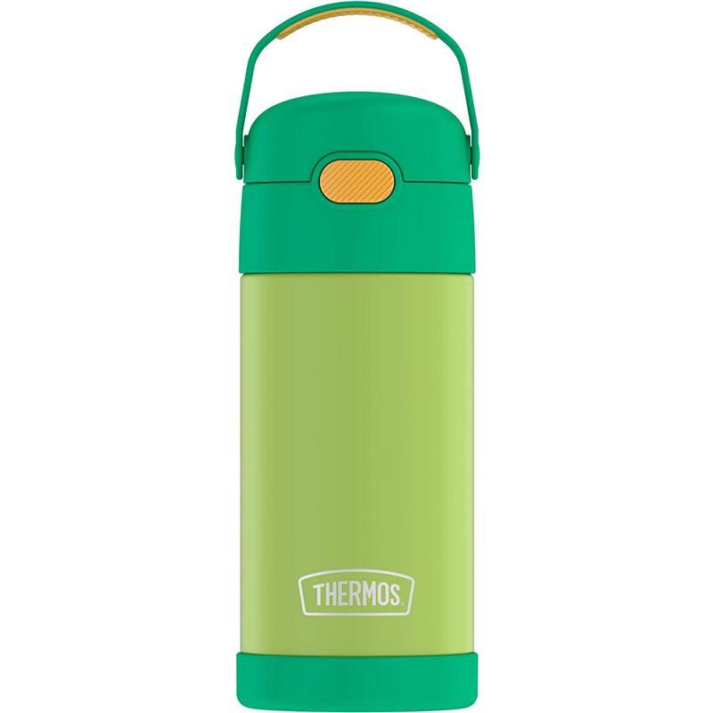 Thermos Funtainer Bottle 12 Oz, Lime/Orange Image 1