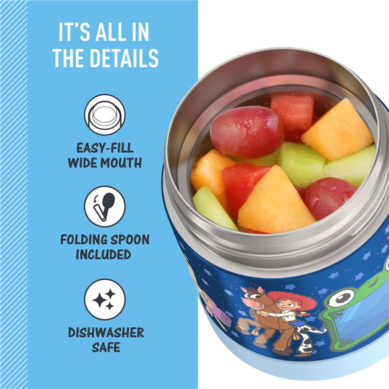THERMOS FUNTAINER Food Jar with Spoon, 10oz, Toy Story 5 Image 3