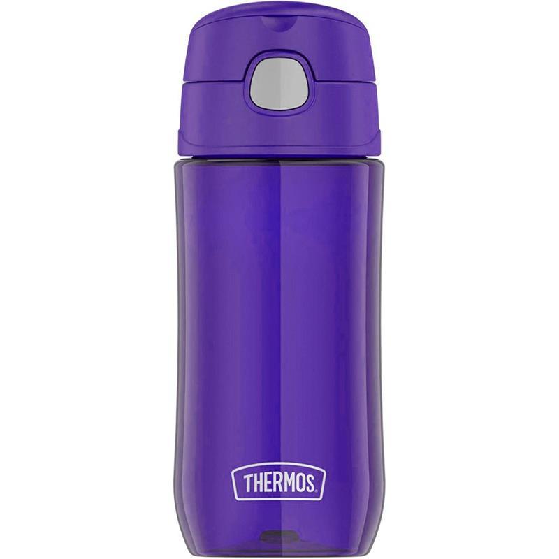 Thermos Funtainer Stainless Steel Insulated Straw Bottle - 12oz - Grey