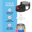 Thermos FUNtainer Stainless Steel Water Bottle 12 oz - Mario Image 4