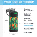 Thermos FUNtainer Stainless Steel Water Bottle 12 oz - Minecraft Image 2