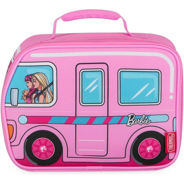 Thermos Novelty Soft Lunch Box - Barbie Camper