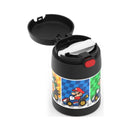 THERMOS - Stainless Steel Vacuum Insulated Food Jar with Spoon, 10 Oz, Mario Kart Image 3