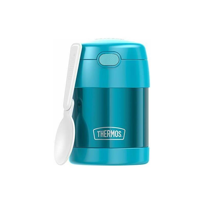 Thermos - Vac Insulated 10Oz Food Jar With Spoon - Teal Image 1