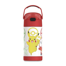 Thermos - Vac Insulated 12Oz Straw Bottle - Pokemon Image 1