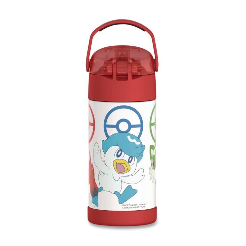 Thermos - Vac Insulated 12Oz Straw Bottle - Pokemon Image 3