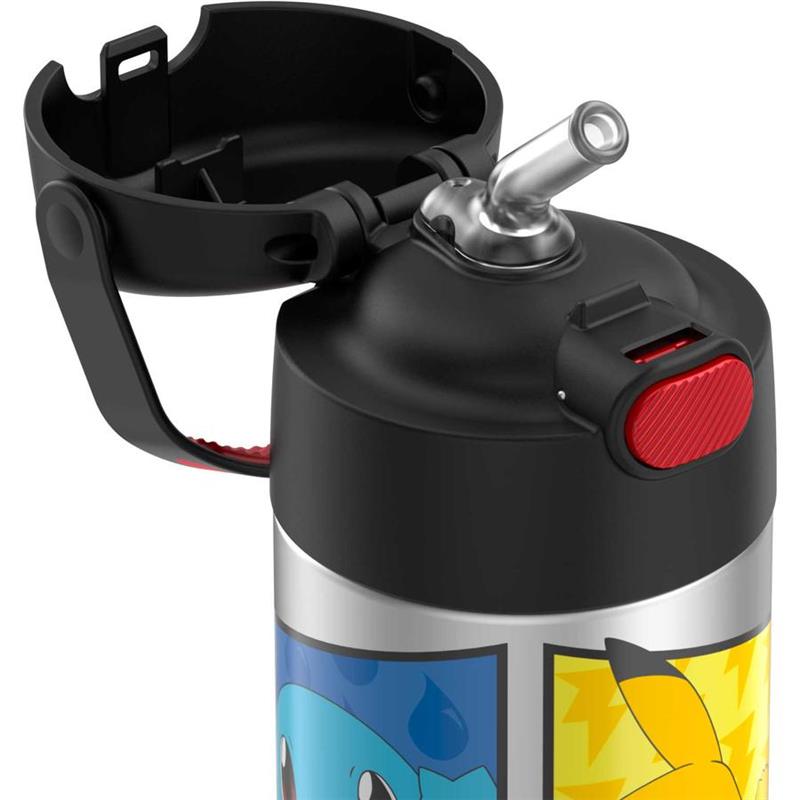 Thermos - Vac Insulated 12Oz Straw Bottle - Pokemon Image 5