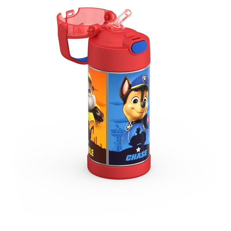 Thermos FUNtainer Stainless Steel Water Bottle 12 oz - Paw Patrol Boy Image 2