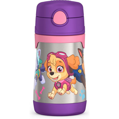 Thermos FUNtainer Stainless Steel Water Bottle 10 oz - Paw Patrol Girl Image 1
