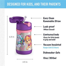 Thermos FUNtainer Stainless Steel Water Bottle 10 oz - Paw Patrol Girl Image 2