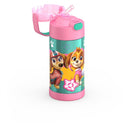 Thermos FUNtainer Stainless Steel Water Bottle 12 oz - Paw Patrol Girl Image 2