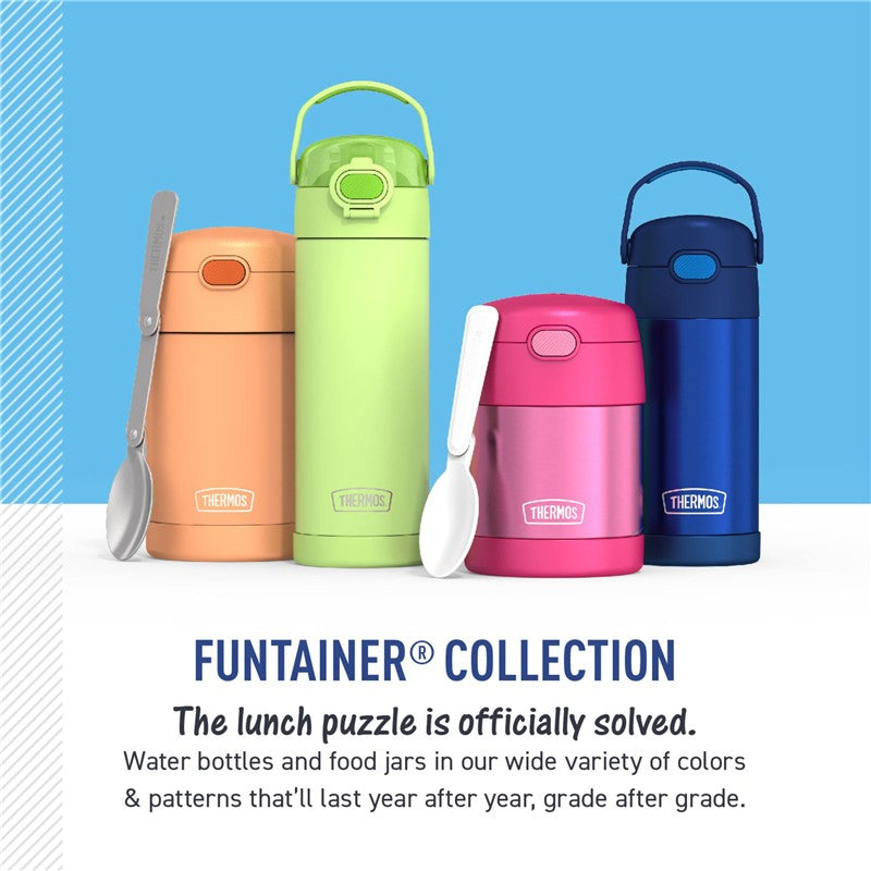 Thermos FUNtainer Stainless Steel Water Bottle 12 oz - Paw Patrol Girl Image 5