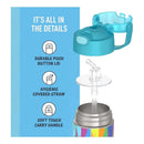 THERMOS - Vacuum Insulated Stainless Steel 12oz Straw Bottle Trolls3 Image 4