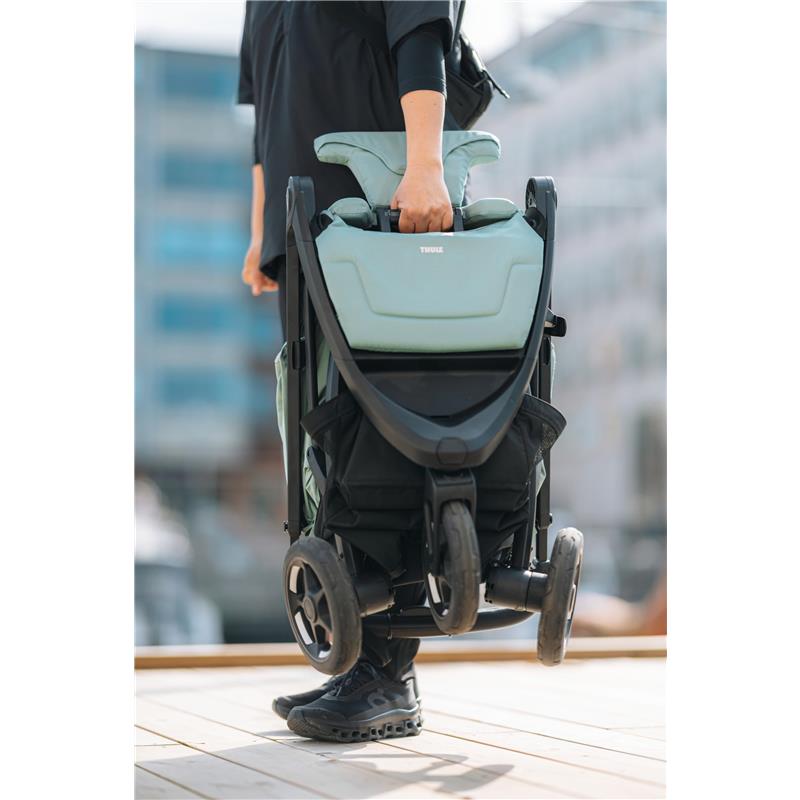Thule Spring 2 Single Child Stroller, Mist Green Image 9