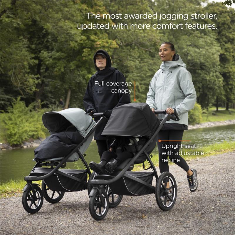 Thule Urban Glide 3 Single Child All-Terrain Stroller, Black Image 3