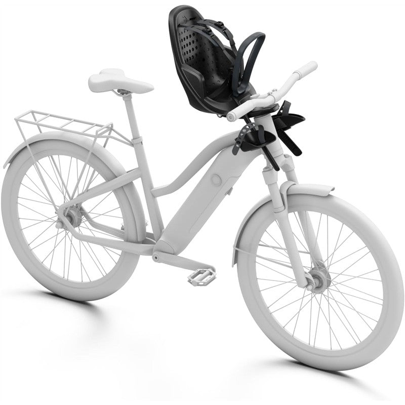 Thule Yepp 2 Mounted Child Bike seat, Adjustable footrests, Easy to Mount Design - Mini Black Image 4