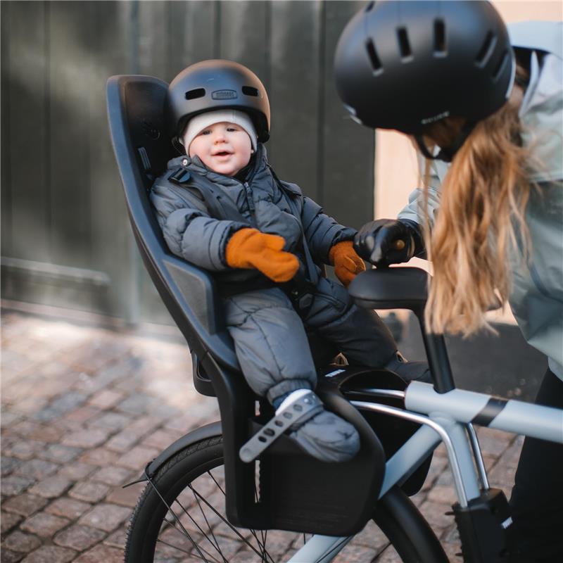 Thule - Yepp 2 Rear Frame Mount Child Bike Seat Black Image 6