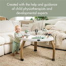 Tiny Love 5-in-1 Here I Grow Stationary Activity Center – Black & White Décor Collection, Black & White Image 3